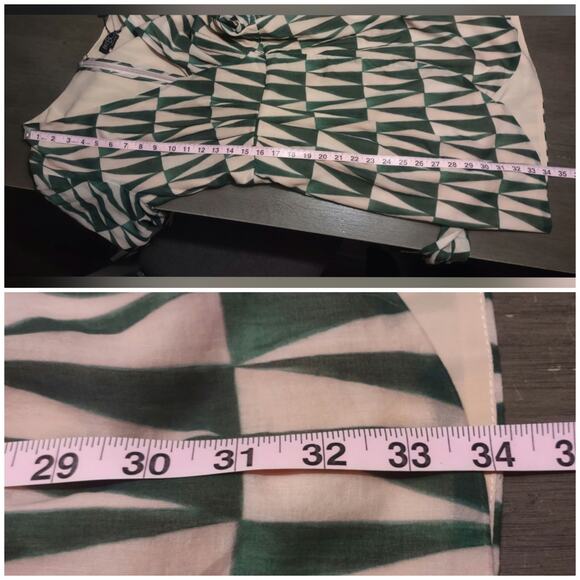 PATBO Geo Print Cotton Mini Dress Size 8 - Picture 10 of 16